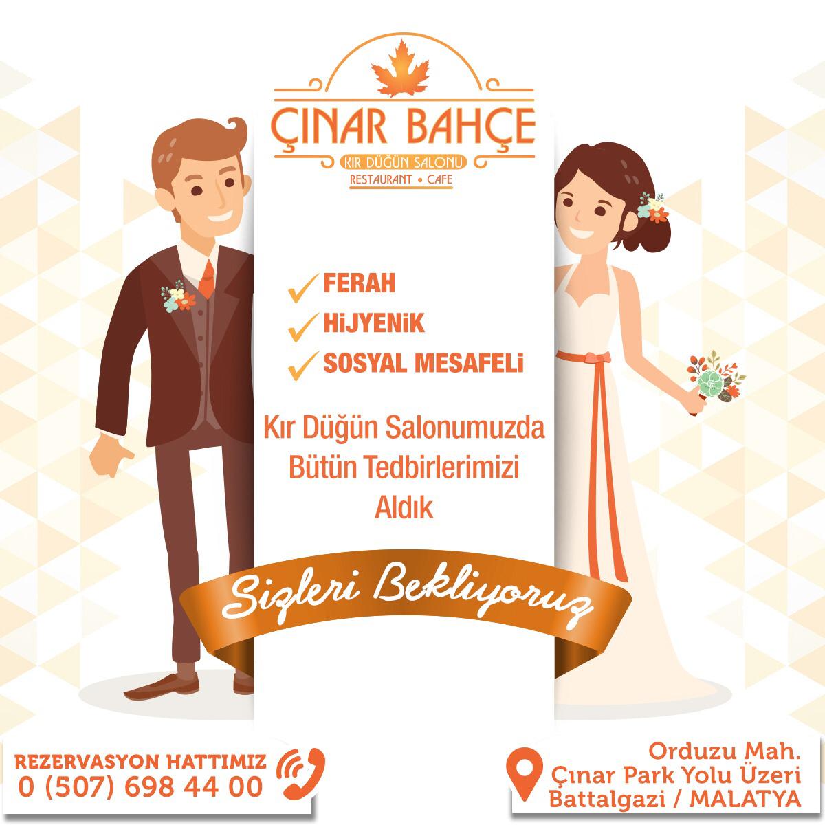 Çınar Bahçe Kır Düğün Salonu Restaurant Cafe — Battalgazi, Malatya kır düğünü mekanı görsel 3